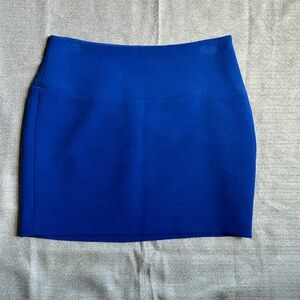 Express Blue Mini Skirt. Size 00.